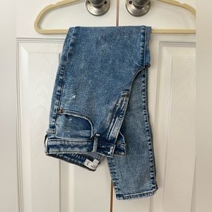 A & F Curve Love The Super Skinny Ankle High Rise Jean